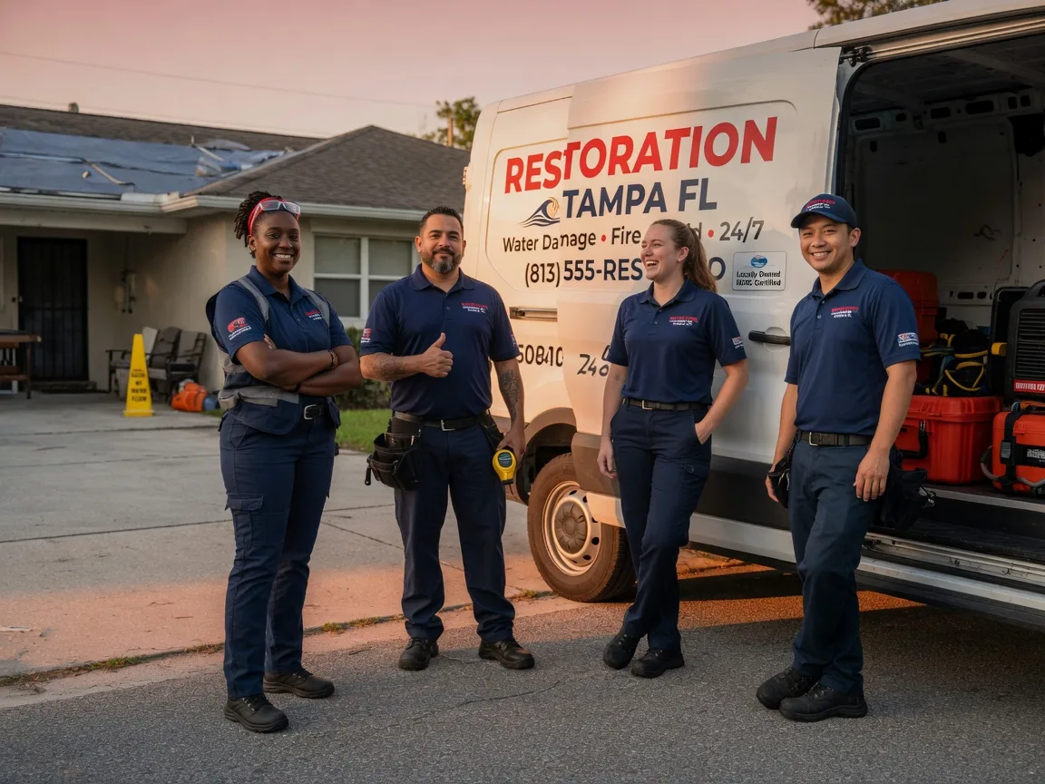 Water Damage Restoration company in Rozel, KS
